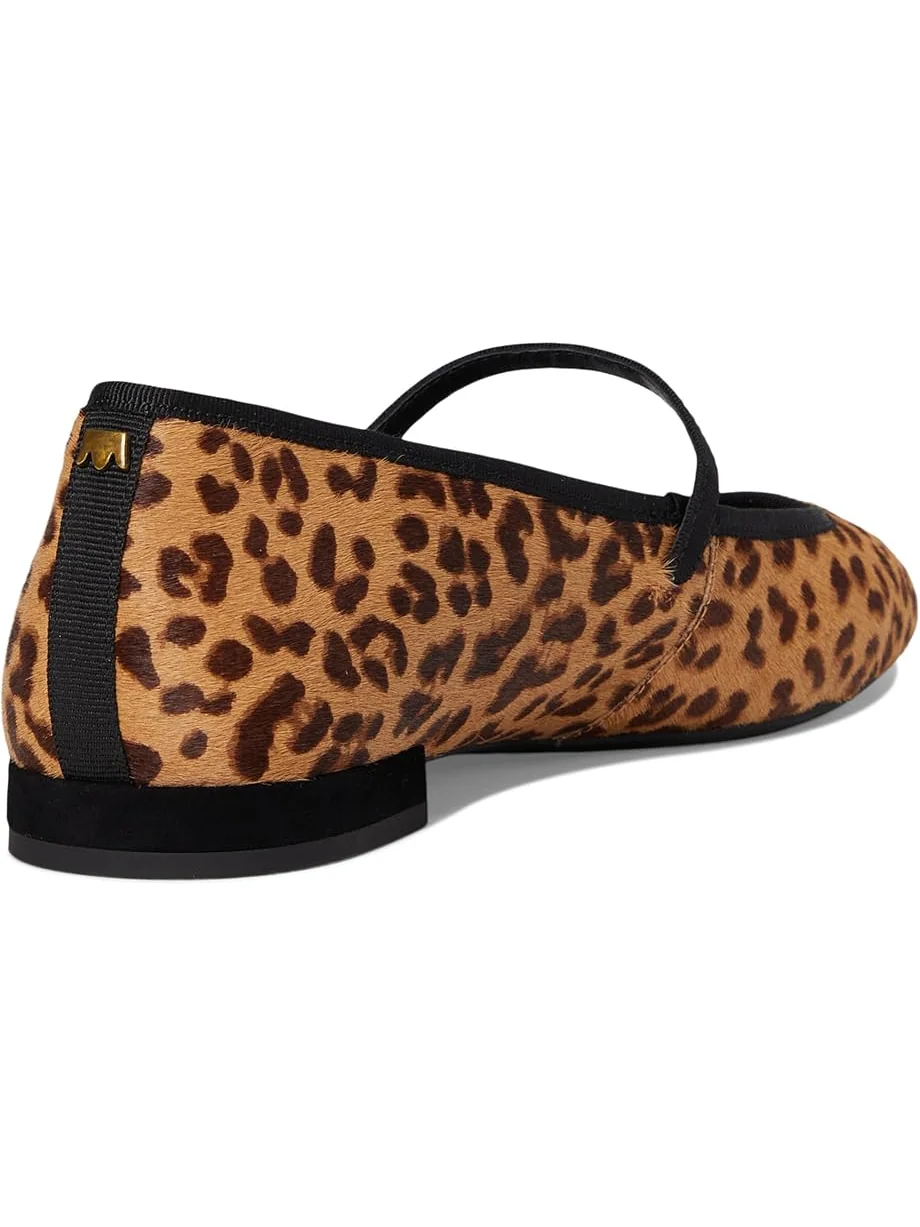 Женские балетки Birdies Goldfinch 15 Mary Jane Calf Hair, Leopard — 5