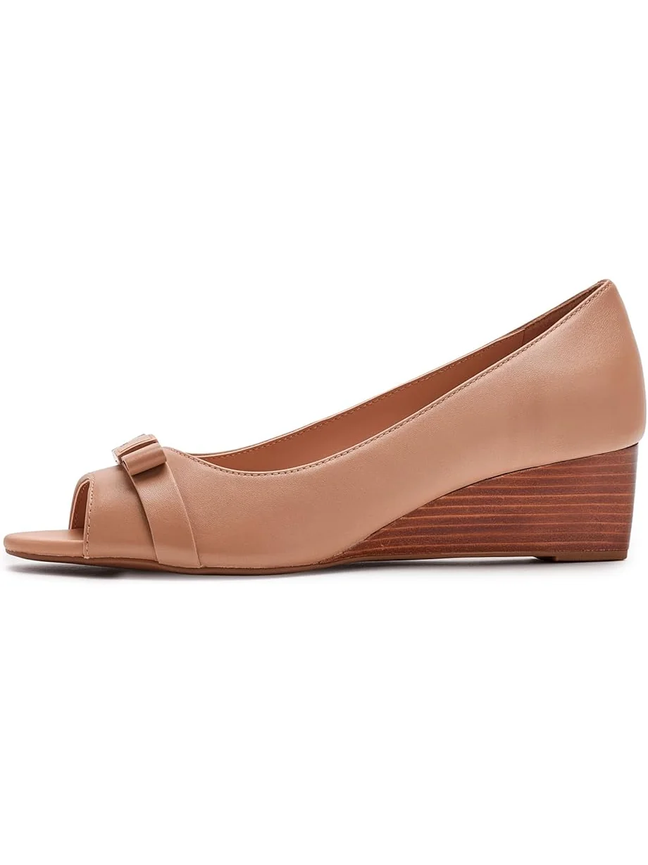 Женские туфли Cole Haan Go-To Malta Peep Toe Bow — 4