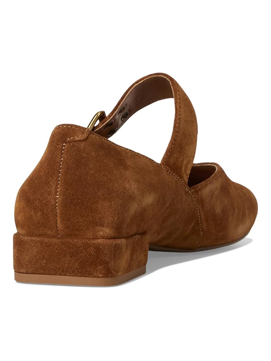 Женские туфли на каблуке Seychelles Petal Suede Mary Jane — 5
