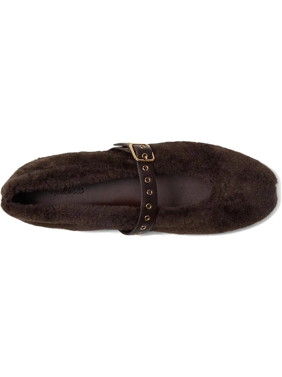 Женские балетки Madewell Remy Mary Jane - Teddy — 2