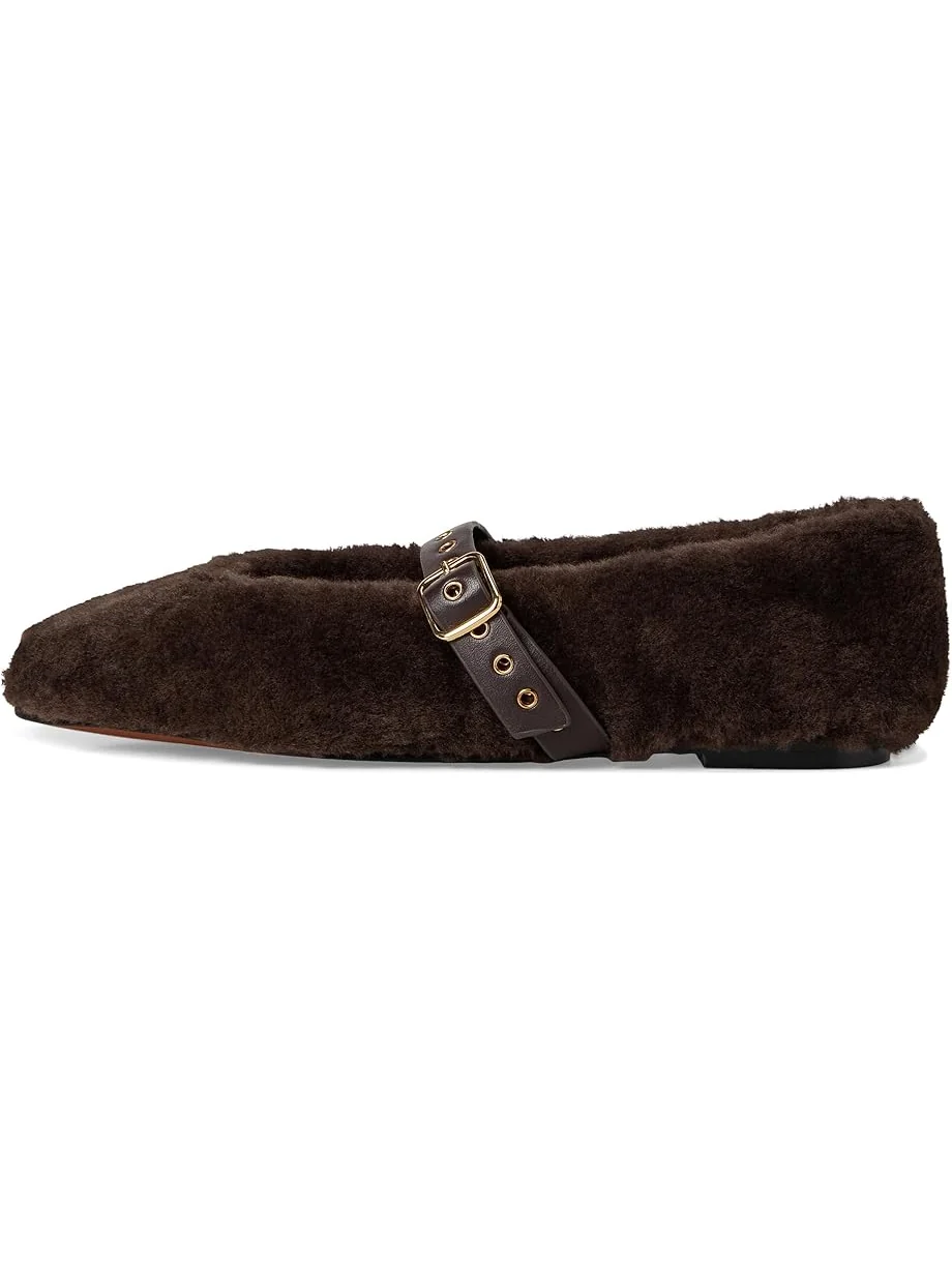 Женские балетки Madewell Remy Mary Jane - Teddy — 4