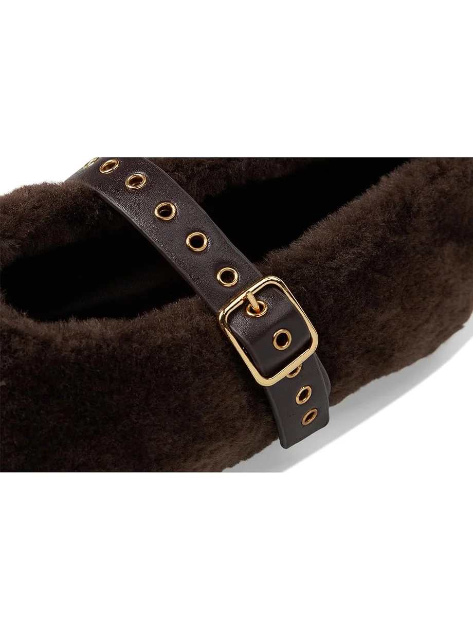 Женские балетки Madewell Remy Mary Jane - Teddy — 6
