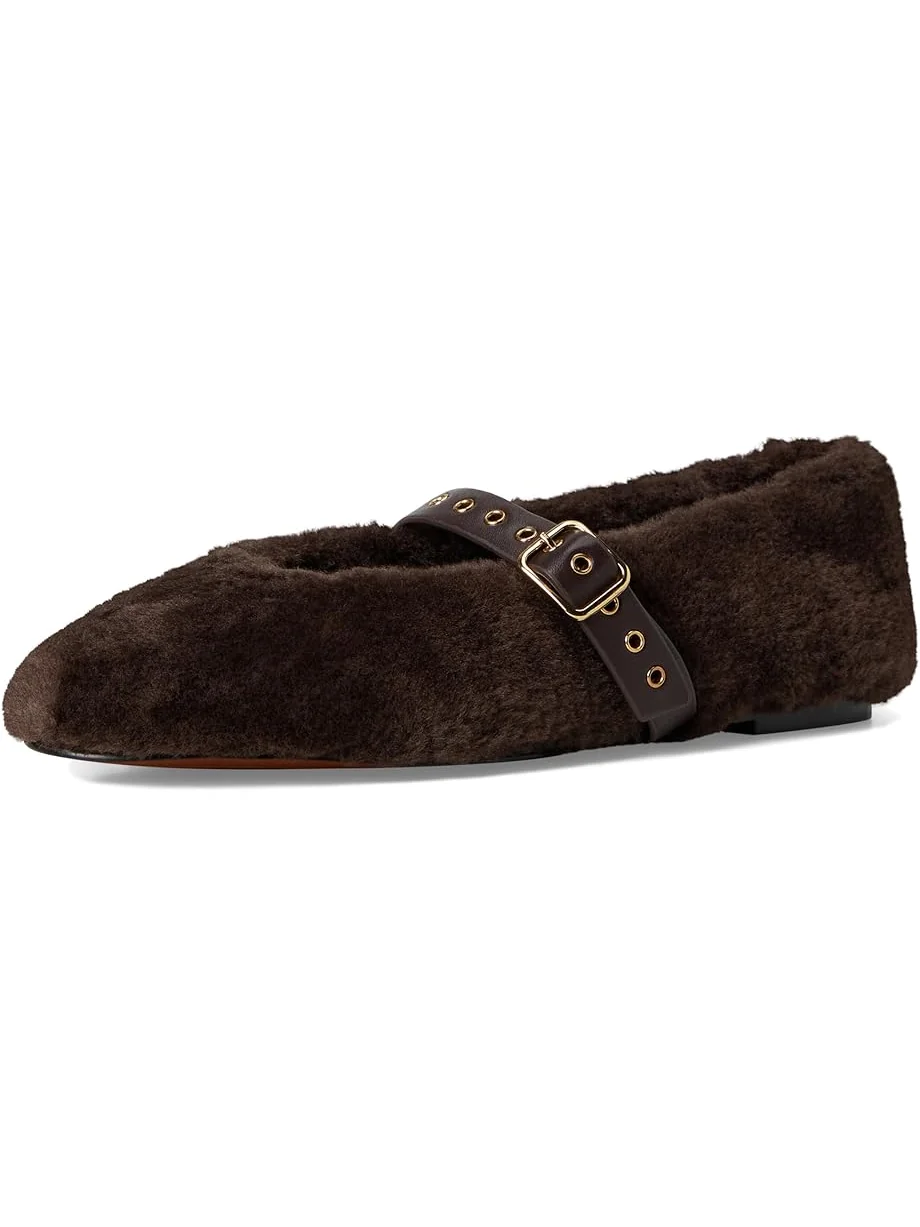 Женские балетки Madewell Remy Mary Jane - Teddy — 7