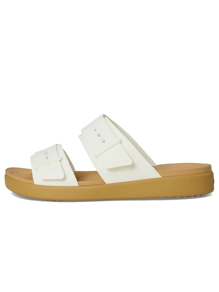 Босоножки платформа Brooklyn Buckle Low Crocs — 5