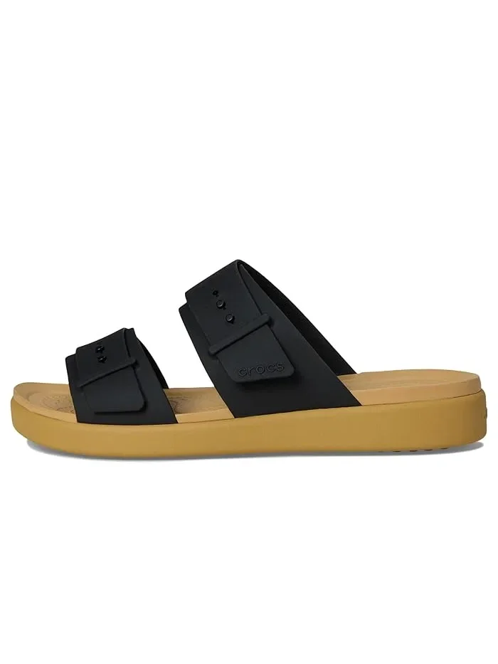 Туфли-лодочки на каблуке Brooklyn Buckle Low Crocs — 5