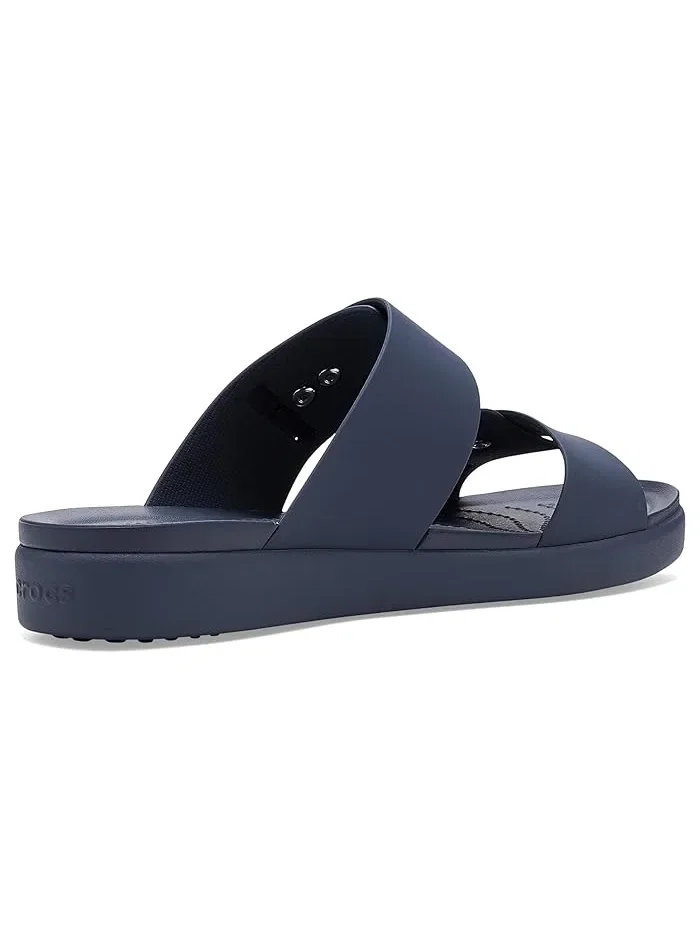 Босоножки на платформе Brooklyn Buckle Low Crocs — 4