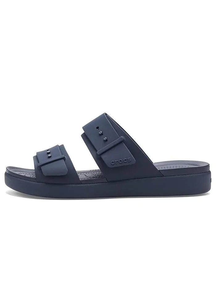 Босоножки на платформе Brooklyn Buckle Low Crocs — 5