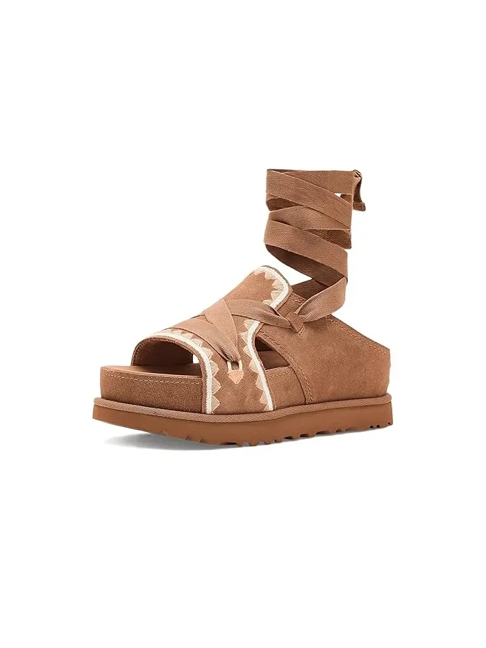 Сандалии с завязками Goldenstar Hi Artistitch UGG — 2