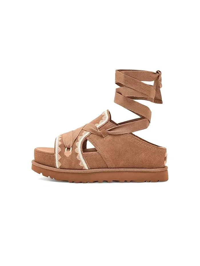 Сандалии с завязками Goldenstar Hi Artistitch UGG — 5