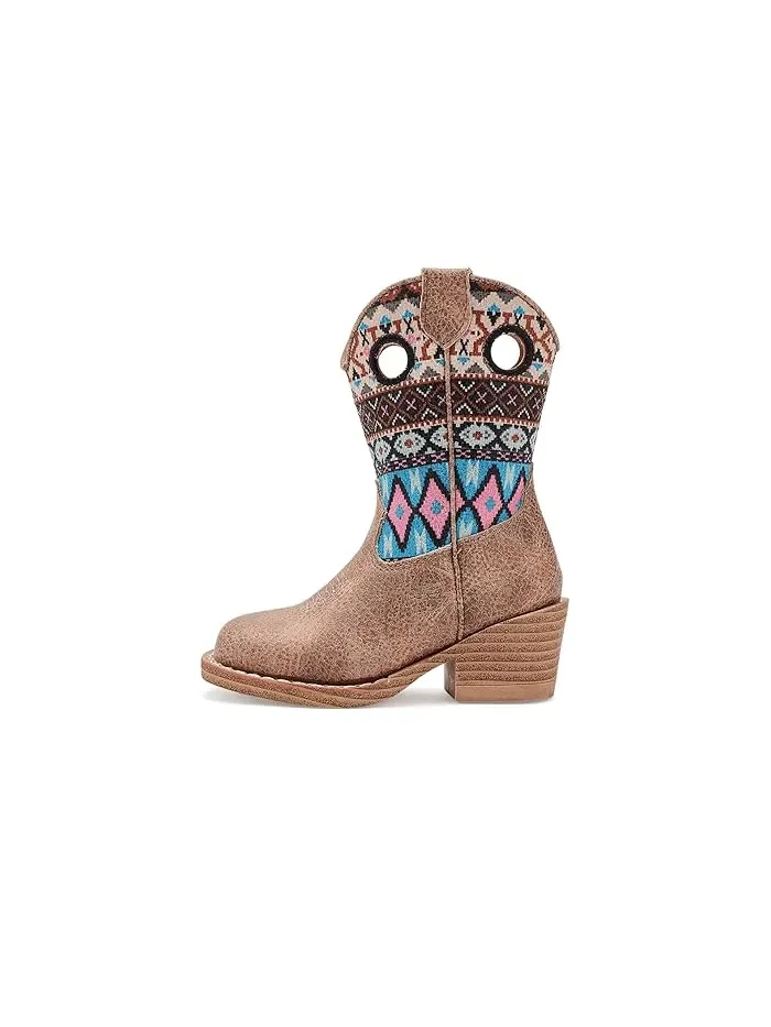 Ботинки с квадратным носком Willow Aztec Roper Kids — 5