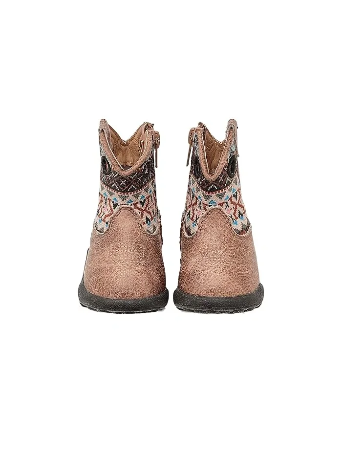 Ботинки с принтом Aztec Cowbaby Willow Aztec Roper Kids — 3