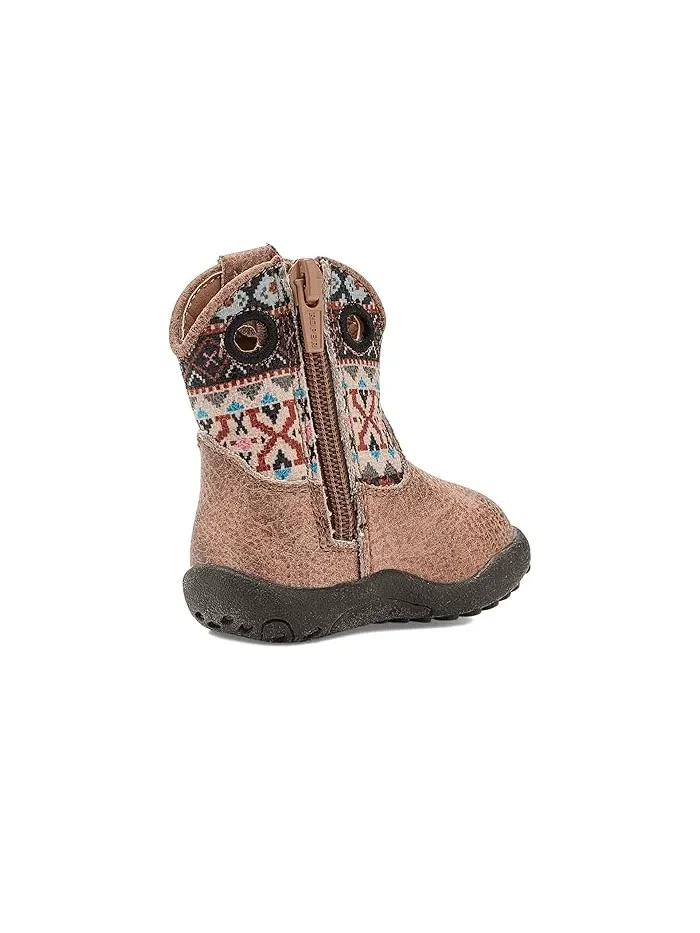 Ботинки с принтом Aztec Cowbaby Willow Aztec Roper Kids — 4