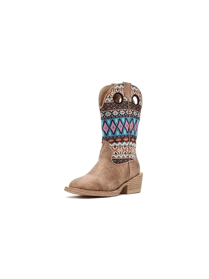 Ботинки казачьи Willow Aztec Roper Kids — 2