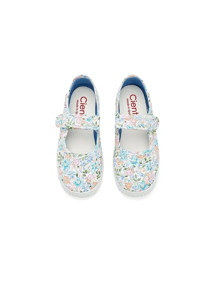 Кроссовки с цветочным принтом 56087 Cienta Kids Shoes — 3