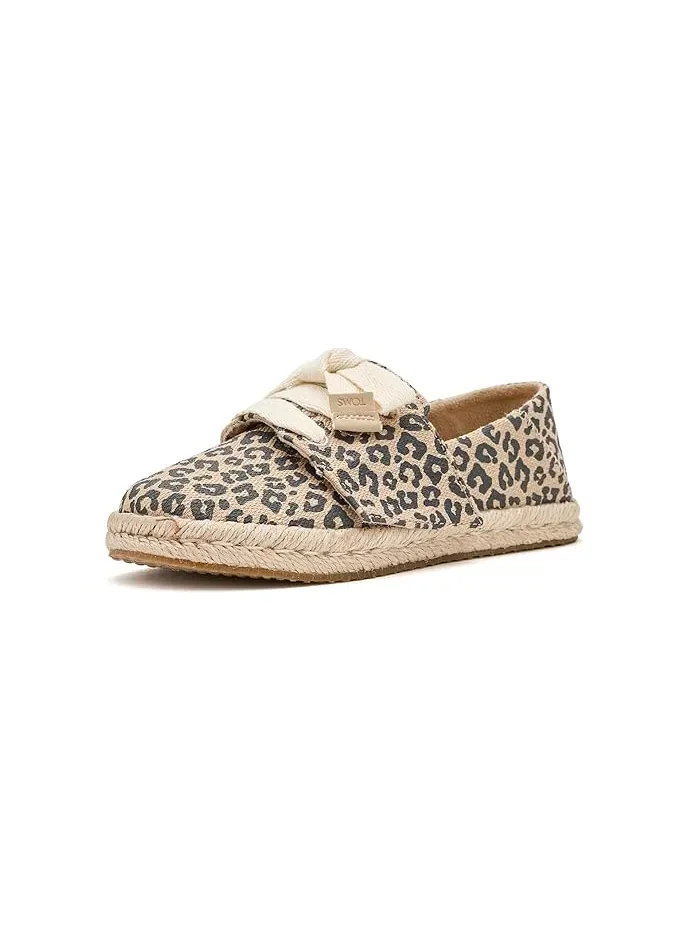Кроссовки детские Carolina Lace-Up TOMS Kids, Leopard — 2