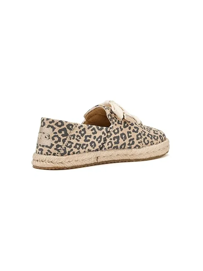 Кроссовки детские Carolina Lace-Up TOMS Kids, Leopard — 4