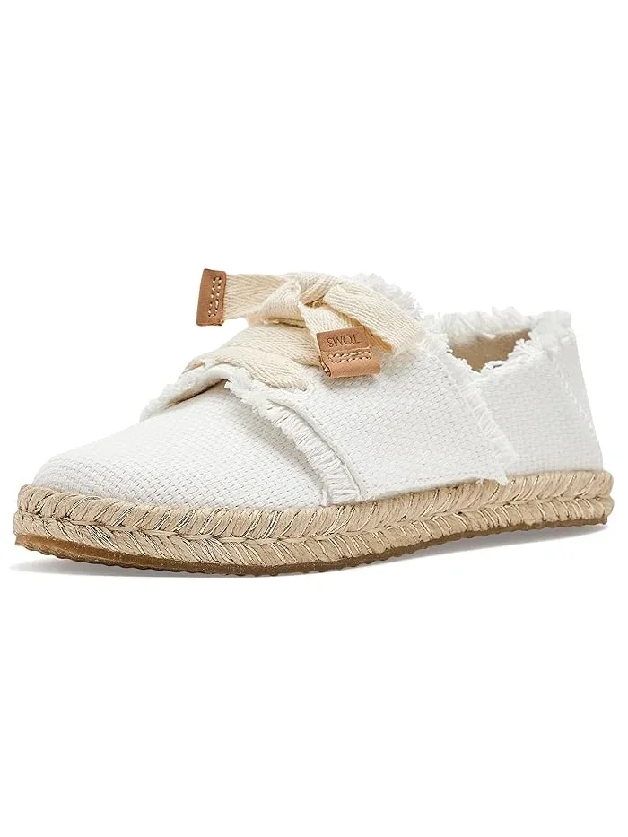 Кеды Carolina Lace-Up TOMS Kids — белый