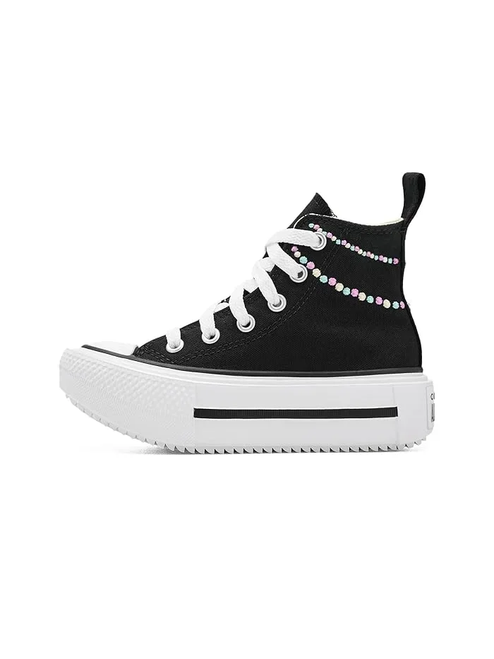 Кеды Converse Kids Chuck Taylor All Star Lift Platform Polka Dots — 5