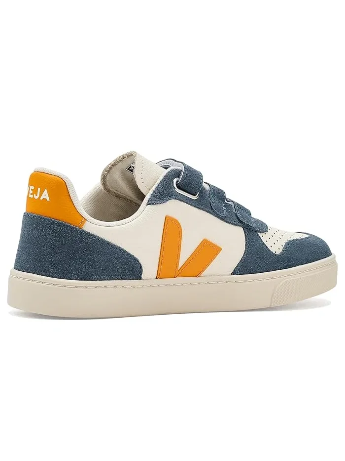 Кеды VEJA Kids Small V-10, Pure Ouro California — 4
