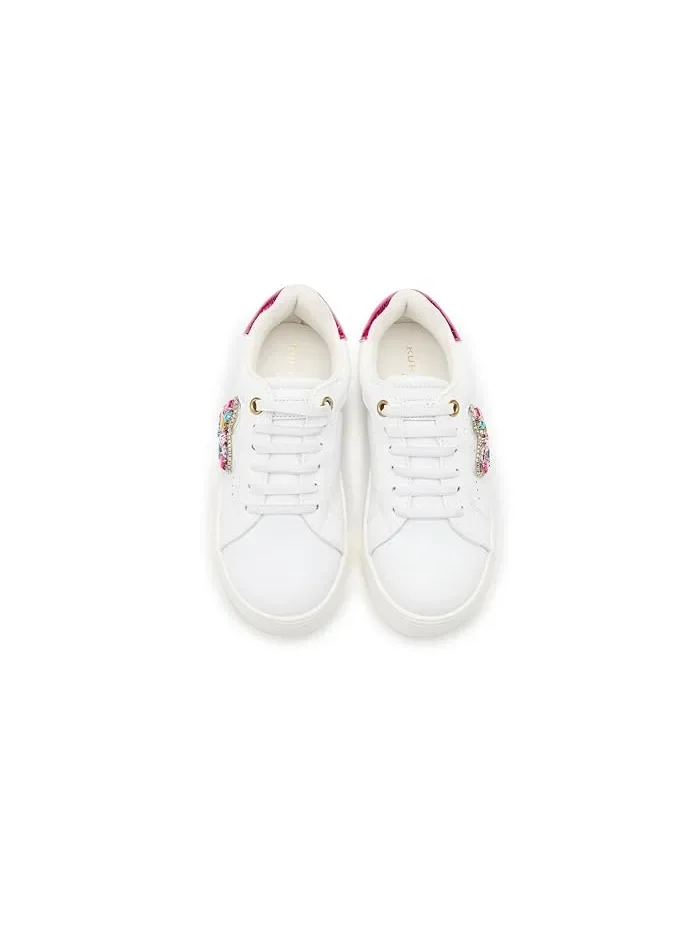 Кроссовки с металлическим сердечком Mini Laney Love Heart Kurt Geiger London Kids — 3