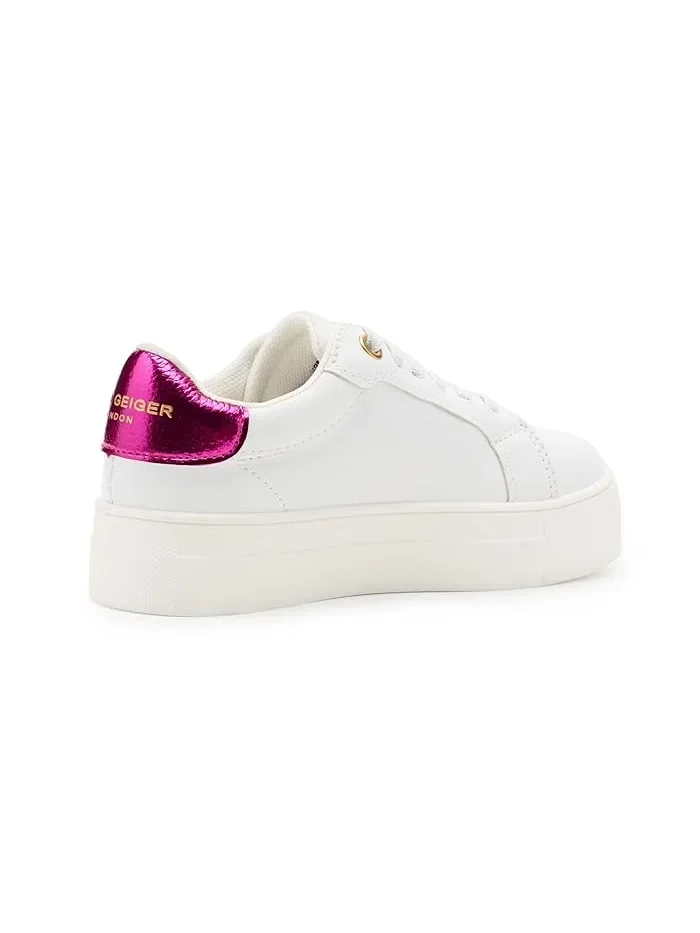 Кроссовки с металлическим сердечком Mini Laney Love Heart Kurt Geiger London Kids — 4