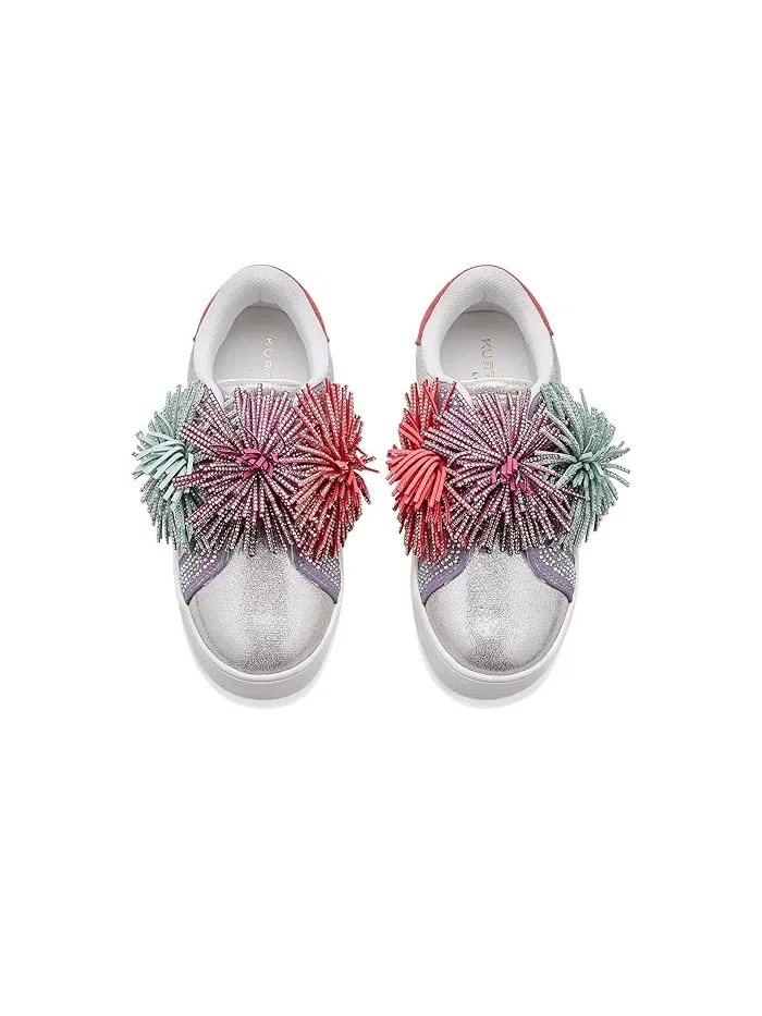 Кроссовки с бахромой Laney Fringe Kurt Geiger London Kids — 3