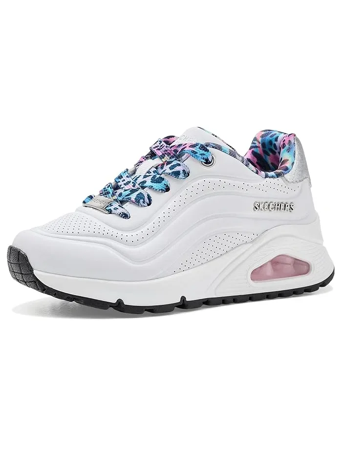 Кроссовки с леопардовым принтом Uno Gen1-Leopard Popstar SKECHERS KIDS — 1