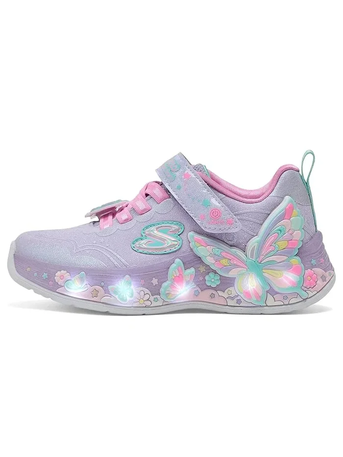 Кроссовки с подсветкой Butterfly Bliss 303065L SKECHERS KIDS — 5