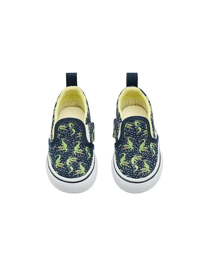 Кроссовки с липучками Slip-On V Vans Kids — 3