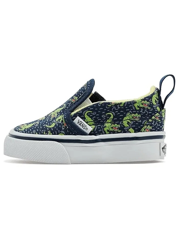 Кроссовки с липучками Slip-On V Vans Kids — 5