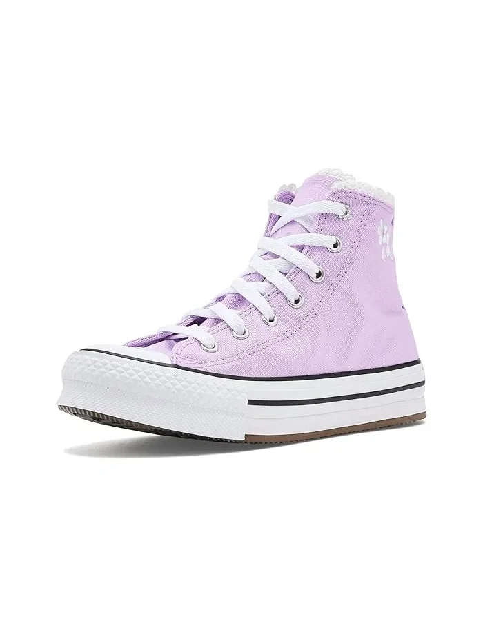 Кроссовки детские Converse Kids Chuck Taylor All Star Eva Lift Platform Bubble Flowers — 1