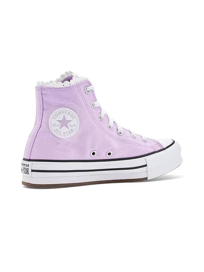 Кроссовки детские Converse Kids Chuck Taylor All Star Eva Lift Platform Bubble Flowers — 4