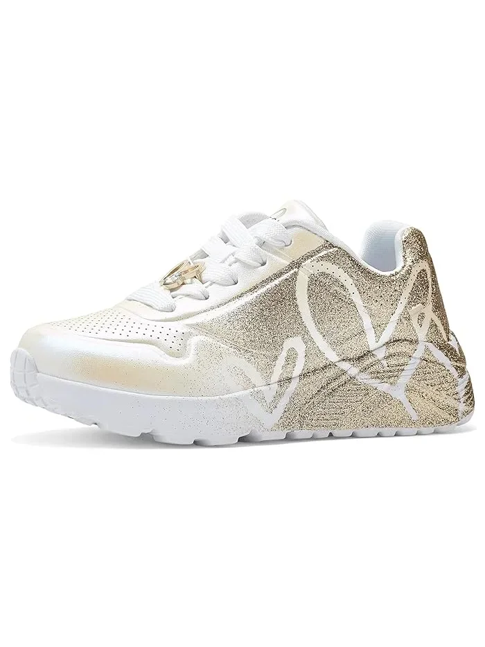 Кроссовки с принтом Skechers Uno Lite Heartdust SKECHERS KIDS — 1