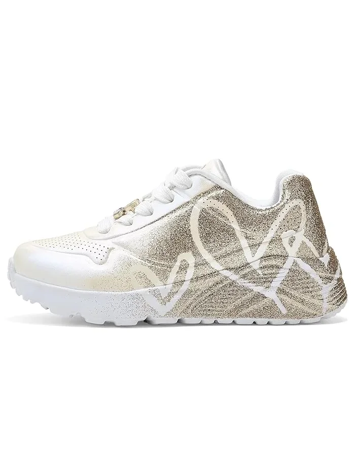 Кроссовки с принтом Skechers Uno Lite Heartdust SKECHERS KIDS — 5
