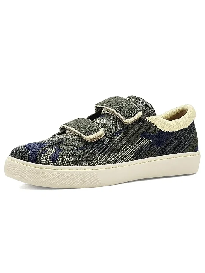 Кроссовки на липучках Strap Sneaker Rothy's Kids, Spruce Camo — зеленый