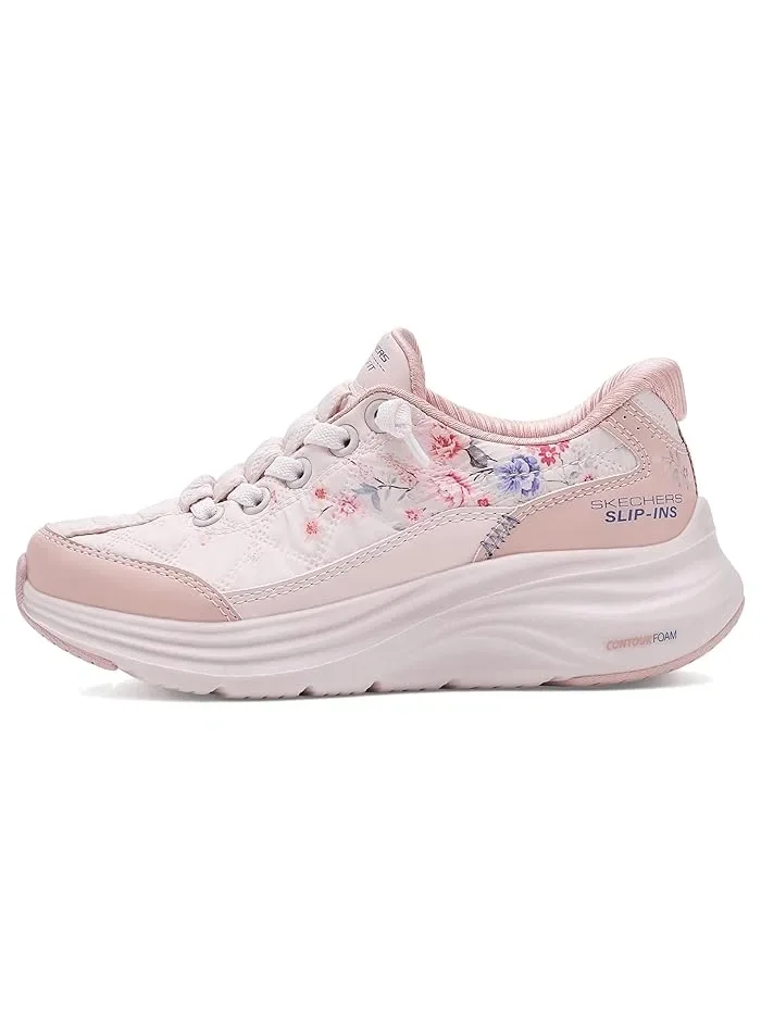 Кроссовки с цветочным дизайном Hands Free Slip-Ins Contour Foam Gentle Bloom SKECHERS KIDS — 5
