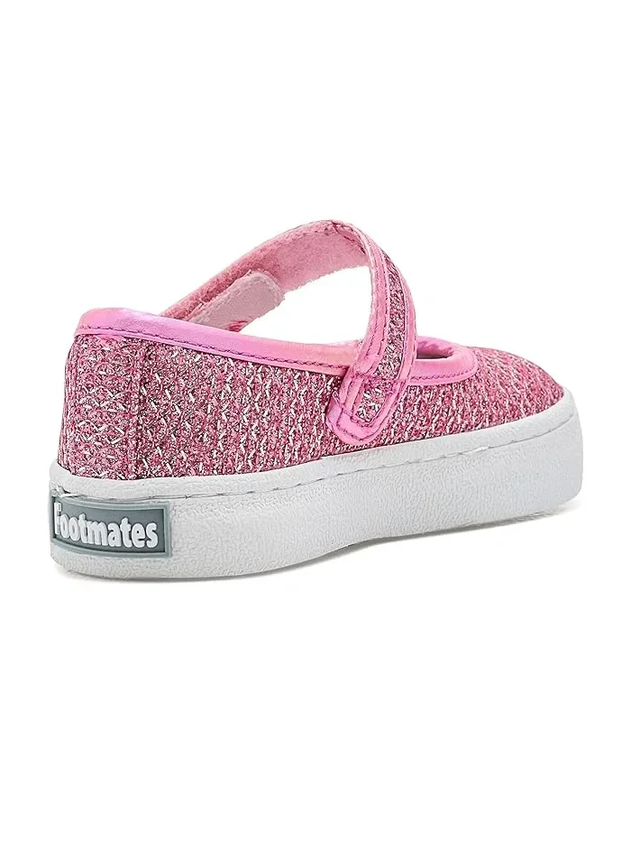 Кроссовки Мэри Джейн Amy Fuchsia Sparkle, FootMates — 4