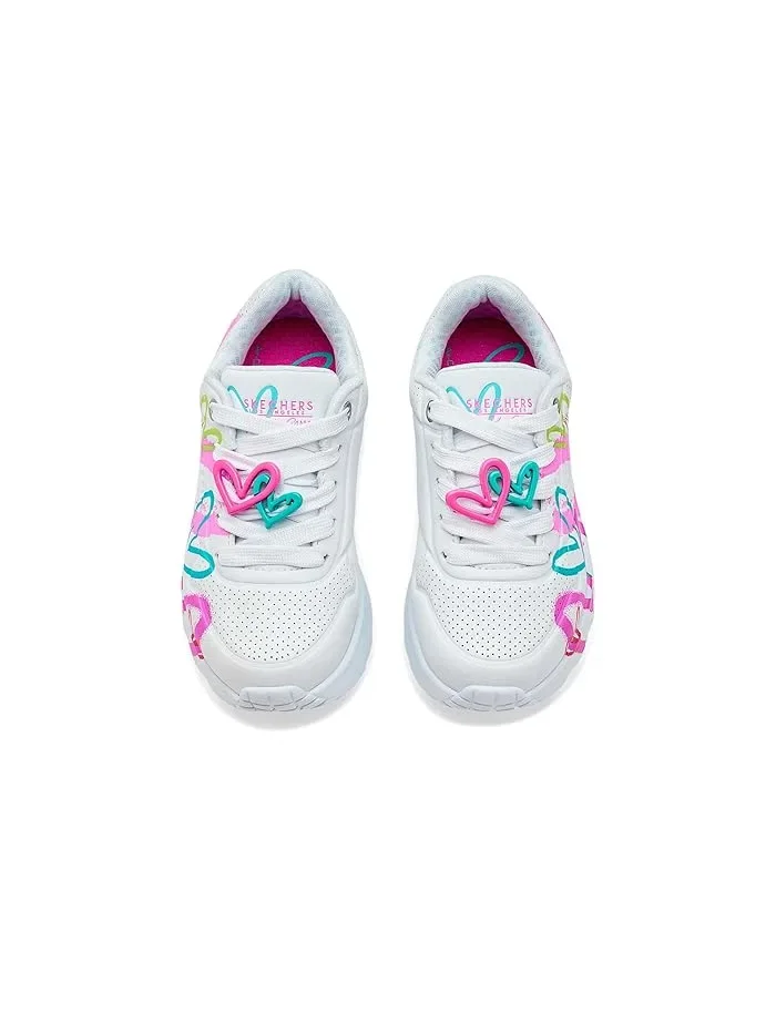 Кроссовки с принтом сердец Skechers X James Goldcrown-Uno Lite Flutter Hearts — 3