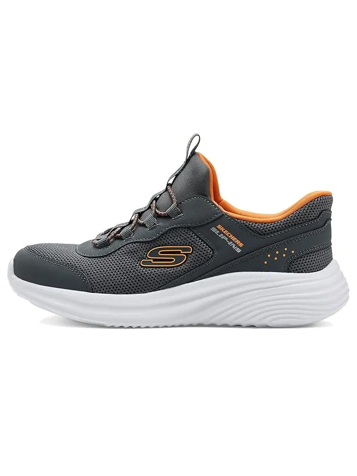 Кроссовки с технологией Hands Free Slip-Ins Bounder Pro 404208L SKECHERS KIDS — 5