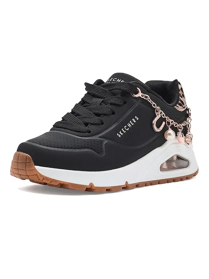 Кроссовки с леопардовым принтом Uno Gen1 SKECHERS KIDS — 2