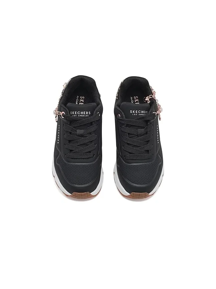 Кроссовки с леопардовым принтом Uno Gen1 SKECHERS KIDS — 3