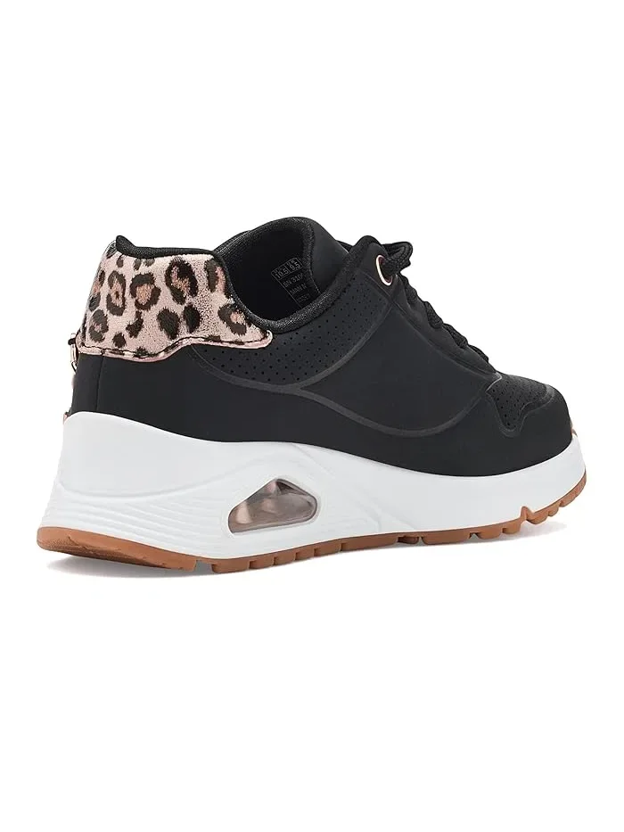 Кроссовки с леопардовым принтом Uno Gen1 SKECHERS KIDS — 4