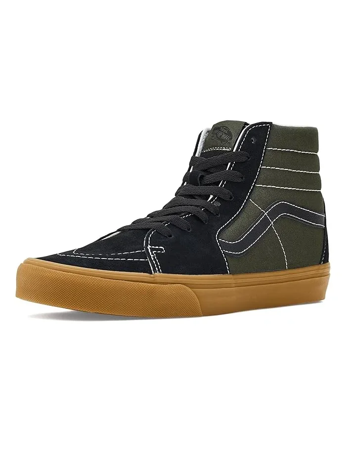 Кроссовки высокие Sk8-Hi Vans, Gum Obsidian Fern — 1