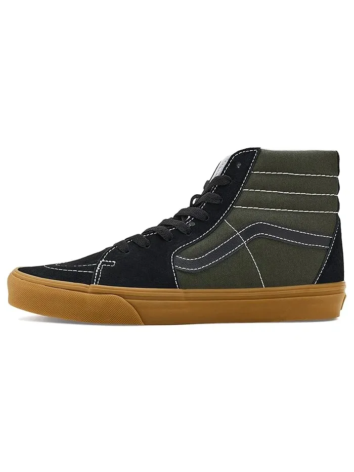 Кроссовки высокие Sk8-Hi Vans, Gum Obsidian Fern — 5