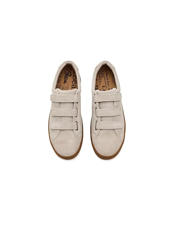 Кроссовки кожаные Eco Bay Leather Triple Velcro L.L.Bean, Shore/Gum — 3