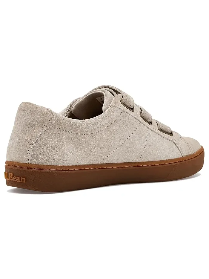 Кроссовки кожаные Eco Bay Leather Triple Velcro L.L.Bean, Shore/Gum — 4