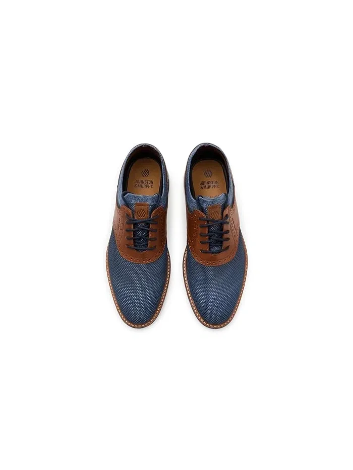 Туфли Oxfords Braxton Knit Saddle Johnston & Murphy — 3