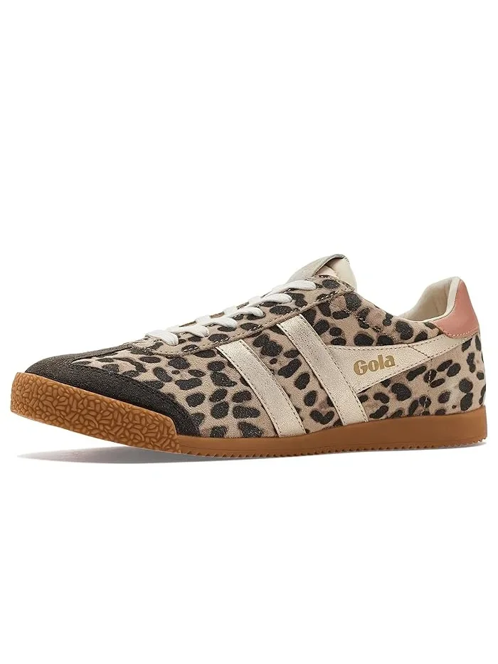 Кроссовки с леопардовым принтом Elan Safari Gola — 1