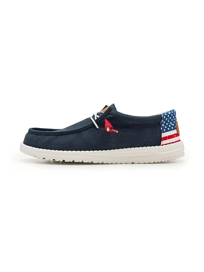 Кеды текстильные Wally Americana Hey Dude — 5