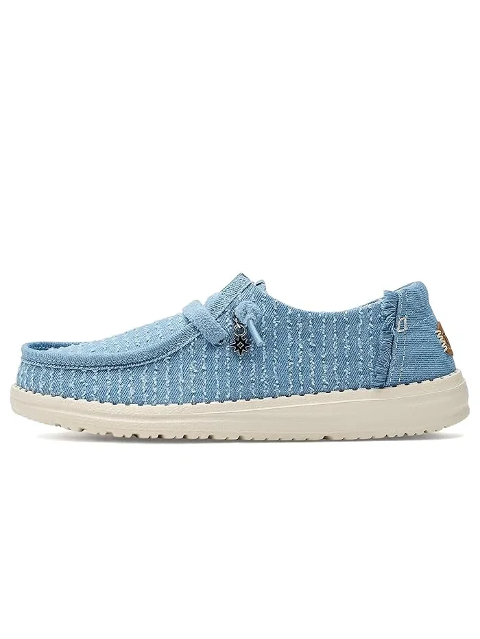 Кроссовки Wendy Frayed Canvas Hey Dude — 5